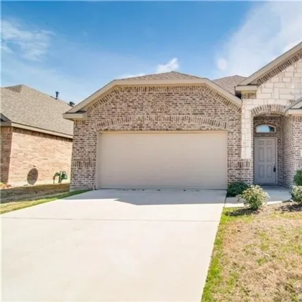 Rent this 3 bed house on 1999 Gayla Creek Drive in Denton County, TX 75068