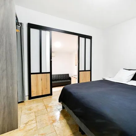 Rent this 1 bed apartment on Avenue de Saint- Vincent in 30300 Jonquières-Saint-Vincent, France