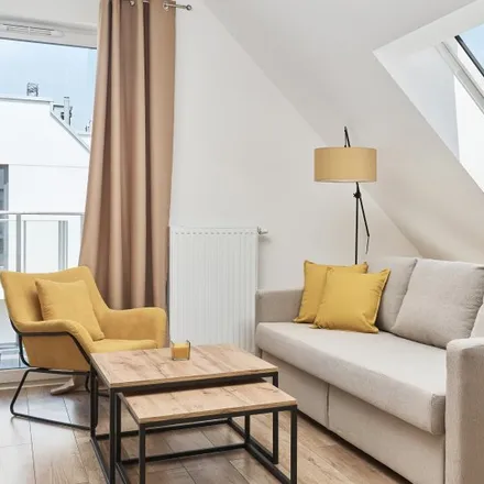 Rent this 1 bed apartment on Olsztyńska 47 in 51-423 Wrocław, Poland