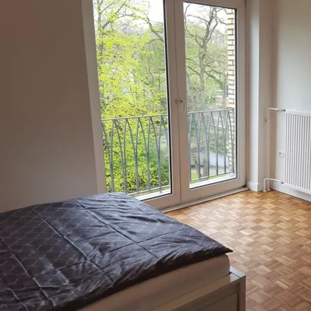 Rent this 1 bed apartment on Maria-Louisen-Straße 55 in 22301 Hamburg, Germany