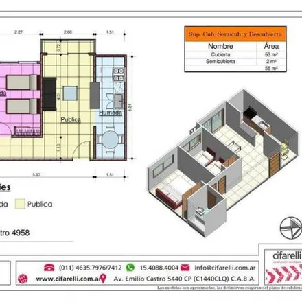 Buy this 2 bed apartment on Emilio Castro 4954 in Villa Luro, C1407 HAA Buenos Aires