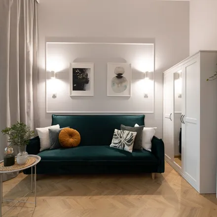 Rent this 1 bed apartment on Warsaw in Łopuszańska 38D, 02-232 Warsaw