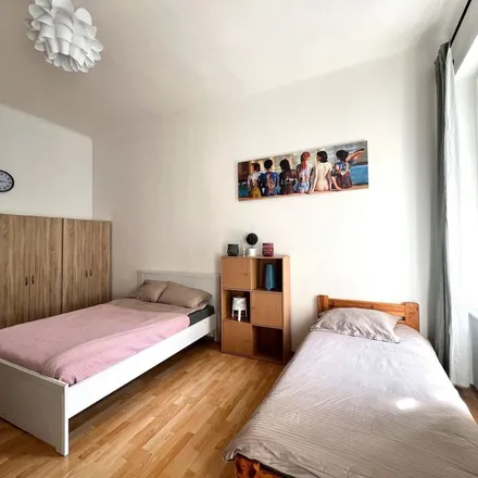 Rent this 1 bed apartment on Pravá 770/3 in 147 00 Prague, Czechia