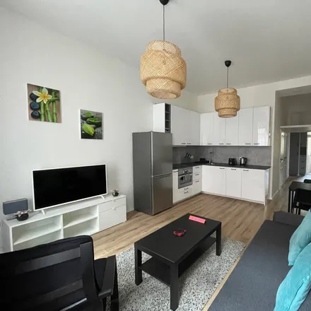 Rent this 1 bed apartment on Na Čečeličce 426/6 in 150 00 Prague, Czechia