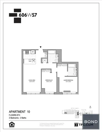 Image 7 - The Max, 606 West 57th Street, New York, NY 10019, USA - Apartment for rent