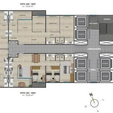 Buy this 3 bed apartment on Estrada de Belém 1285 in Campo Grande, Recife -