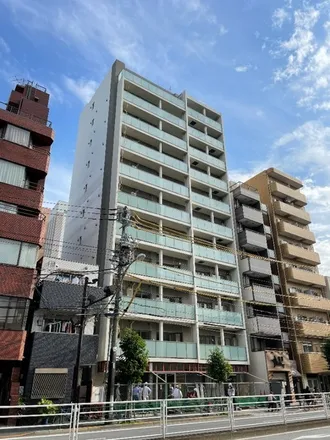 Rent this 2 bed apartment on 東京担々麺RAINBOW in Kuramaebashi-dori Avenue, Taihei 2-chome