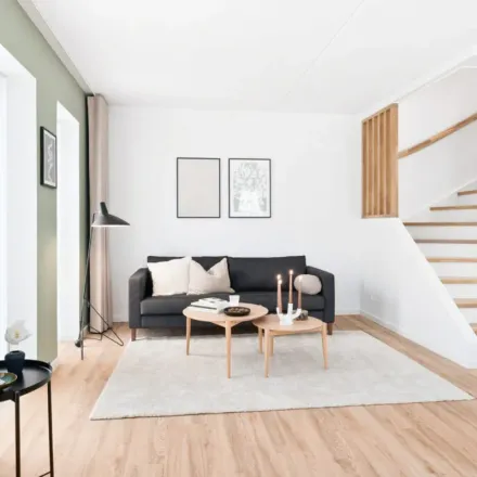 Rent this 4 bed apartment on Jasminparken 66 in 9260 Gistrup, Denmark