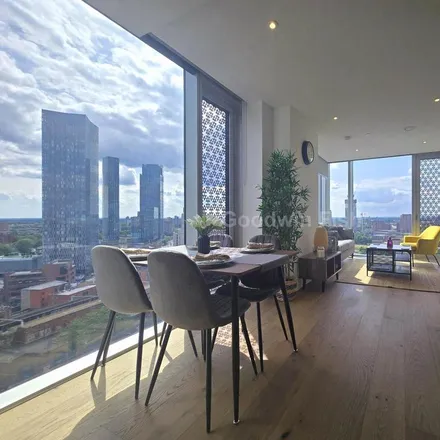 Rent this 2 bed apartment on Deansgate Bridge in Deansgate, Manchester