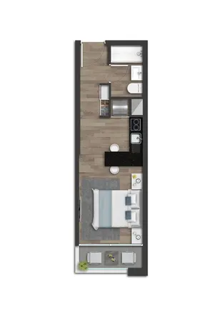 Buy this 1 bed apartment on Alcalde Eduardo Castillo Velasco 2526 in 775 0000 Ñuñoa, Chile