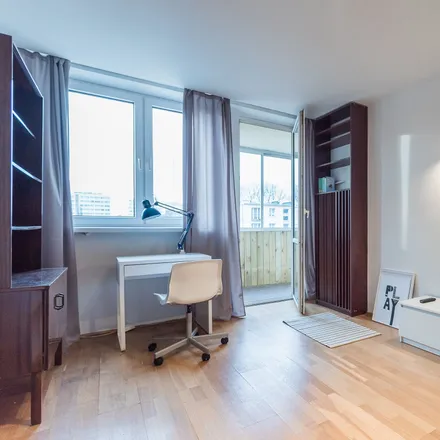 Rent this 3 bed apartment on Antoniego Malczewskiego 48/50 in 02-622 Warsaw, Poland