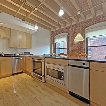 Rent this 1 bed condo on 200 Lincoln Street in Boston, MA 02111
