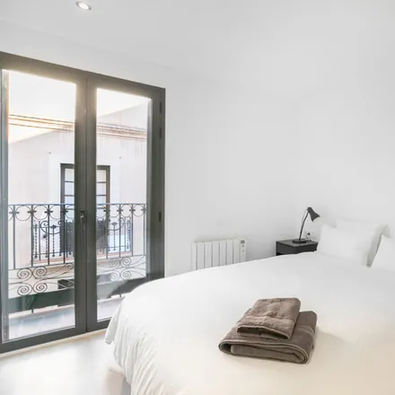 Rent this 1 bed apartment on Carrer de Watt in 08001 Barcelona, Spain