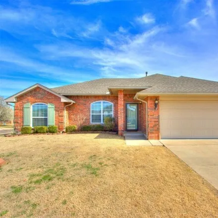 Rent this 3 bed house on 2160 Peacock Drive in Scissortail Landing, OK 73012