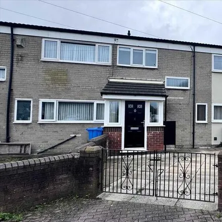 Rent this 3 bed townhouse on Farnworth Grove in Knowsley, L33 1TH