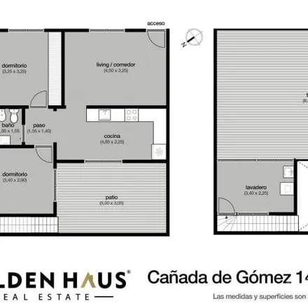 Buy this 2 bed house on Cañada de Gómez 1410 in Mataderos, C1440 DYA Buenos Aires