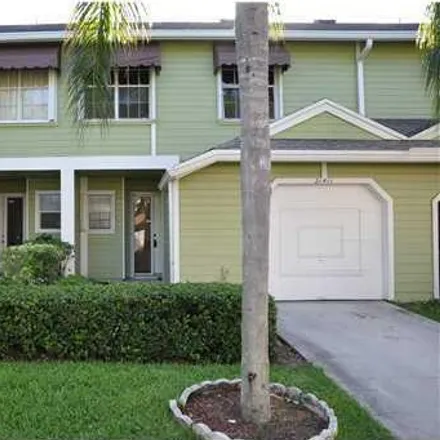 Buy this 3 bed townhouse on 21411 Pagosa Court in Paradise Palms, Boca Raton