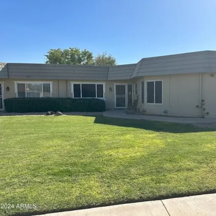 Buy this 2 bed house on 10519 West Campana Drive in Sun City CDP, AZ 85351