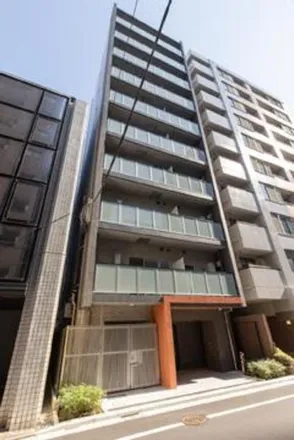 Rent this studio apartment on unnamed road in Minato, Chuo