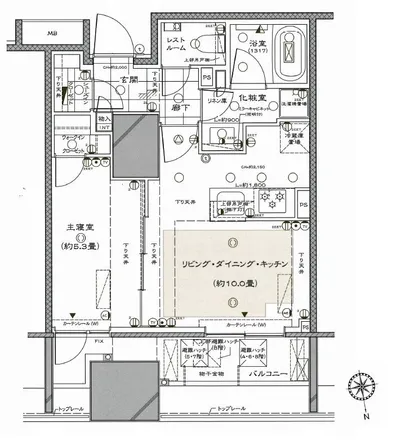 Image 2 - エイジフリーライフ文京湯島, Yushima 3-chome, Bunkyō, 113-0034, Japan - Apartment for rent