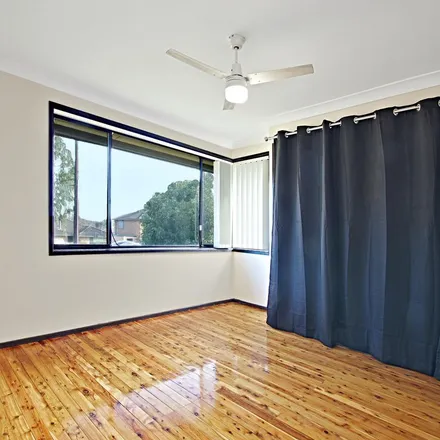 Rent this 3 bed apartment on Corben Avenue in Moorebank NSW 2170, Australia