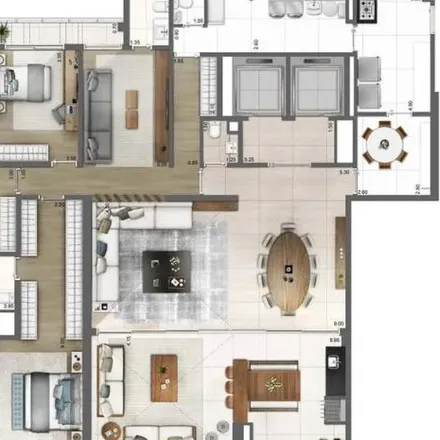 Buy this 4 bed apartment on Rua Michel Milan in Vila Olímpia, São Paulo - SP