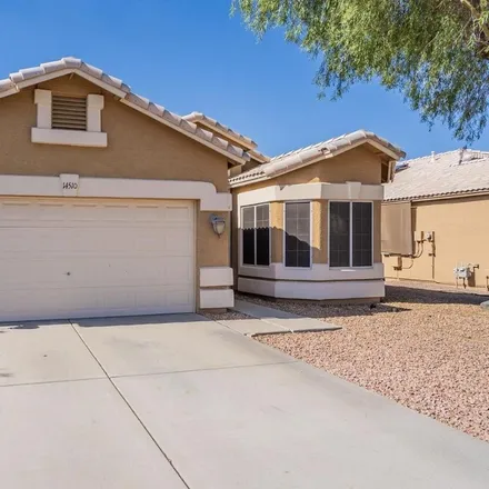 Rent this 3 bed house on 14510 West Marcus Drive in Surprise, AZ 85374