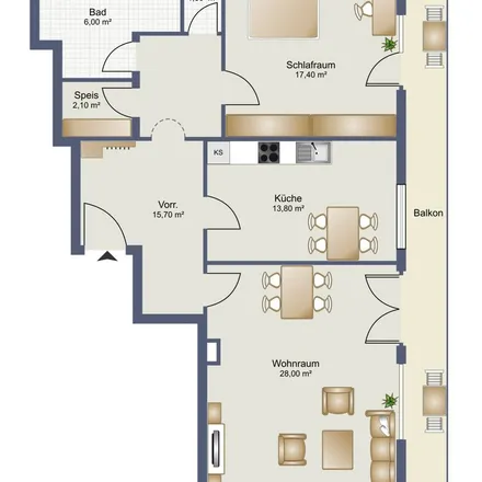 Rent this 2 bed apartment on Marktstraße 30 in 6230 Brixlegg, Austria