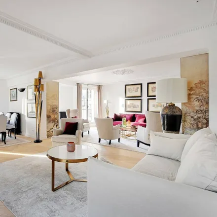 Rent this 3 bed apartment on 102 Rue du Faubourg Saint-Honoré in 75008 Paris, France