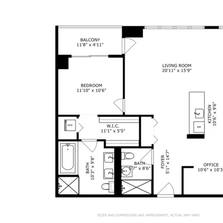 Image 1 - 659 W Randolph St, Unit 1105 - Condo for rent