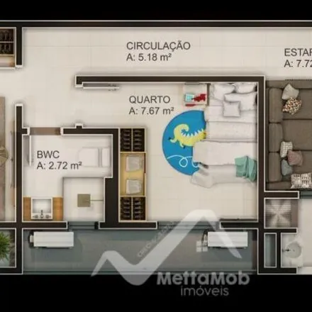 Buy this 2 bed apartment on Rua Albatroz 548 in Costa e Silva, Joinville - SC