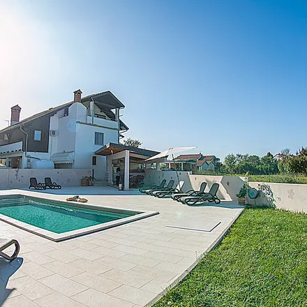 Rent this 3 bed apartment on Villa Paolia in Rocky garden, 52466 Grad Novigrad