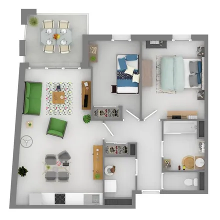 Rent this 3 bed apartment on 1 Impasse de la Coustière in 13800 Istres, France