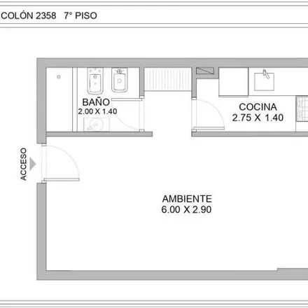 Buy this 1 bed apartment on Avenida Colón 2363 in Centro, B7600 DTR Mar del Plata