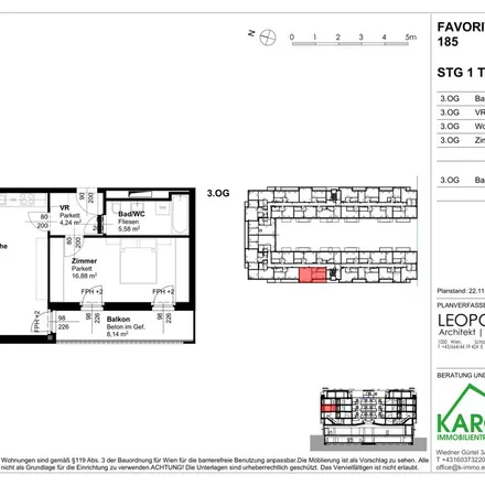 Rent this 2 bed apartment on Reumannplatz in 1100 Vienna, Austria