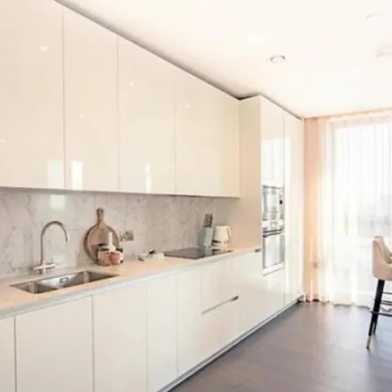 Rent this 1 bed apartment on Thornes House in Ponton Road, Nine Elms
