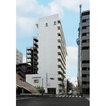 Rent this 1 bed apartment on unnamed road in Mukōjima 3, Sumida