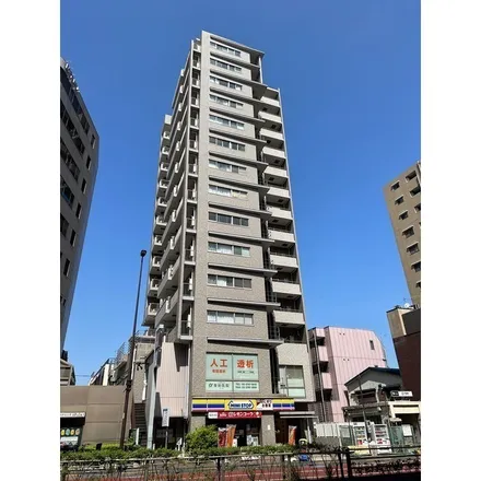 Rent this 1 bed apartment on グラウンド・ルー戸越銀座 in Dai-ni Keihin, Togoshi