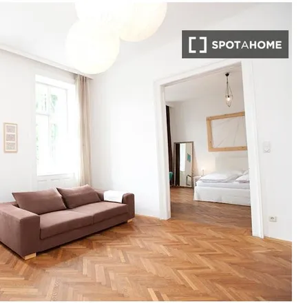 Rent this 3 bed apartment on Franzensgasse 12 in 1050 Vienna, Austria