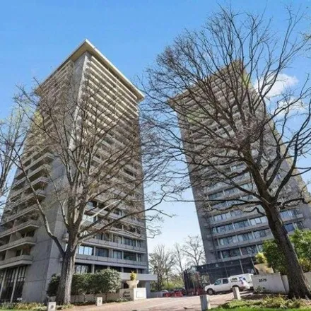 Rent this 2 bed condo on Plaza Towers North Building in 2575 Peachtree Road Northeast, Atlanta