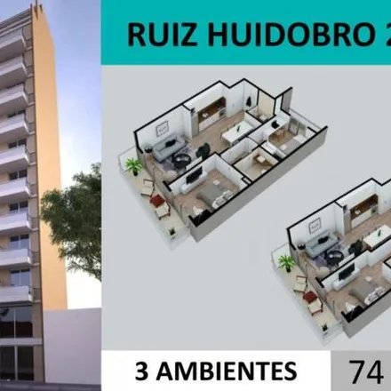 Buy this 2 bed apartment on Ruiz Huidobro 2443 in Saavedra, C1429 DNM Buenos Aires