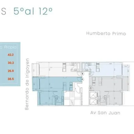 Buy this 1 bed apartment on Hipólito Yrigoyen 1114 in Monserrat, 1076 Buenos Aires