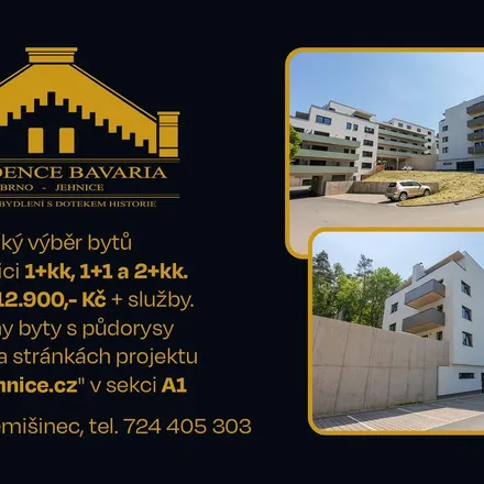 Rent this 1 bed apartment on Kleštínek 306/15 in 621 00 Brno, Czechia