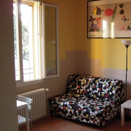 Rent this studio apartment on Via Asiago 20 in 40131 Bologna BO, Italy