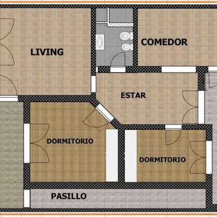 Buy this studio house on Flores de Estrada 5281 in Partido de Lanús, B1828 ATD Remedios de Escalada