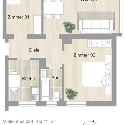 Image 3 - Dünkelbergstraße 7, 45355 Essen, Germany - Apartment for rent