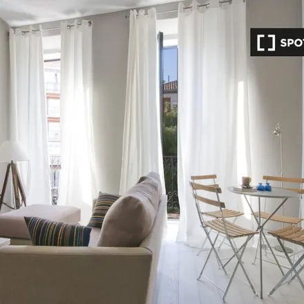 Rent this 1 bed apartment on Calle de la Sombrerería in 18, 28012 Madrid