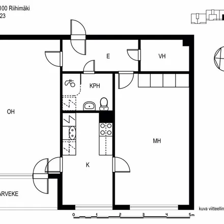 Image 2 - Salkokuja, 11190 Riihimäki, Finland - Apartment for rent