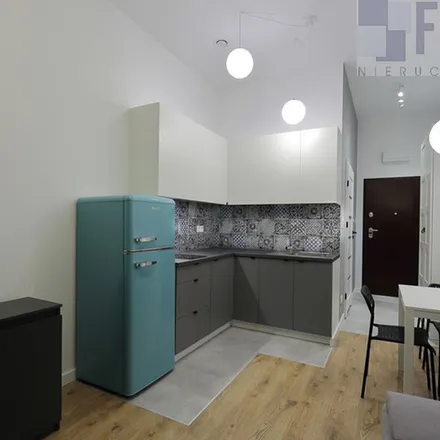 Rent this 1 bed apartment on Krzysztofa Kamila Baczyńskiego 13 in 05-092 Łomianki, Poland