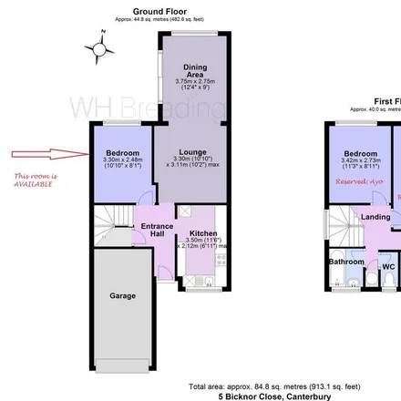 Image 3 - 11 Bicknor Close, Canterbury, CT2 7UB, United Kingdom - Room for rent